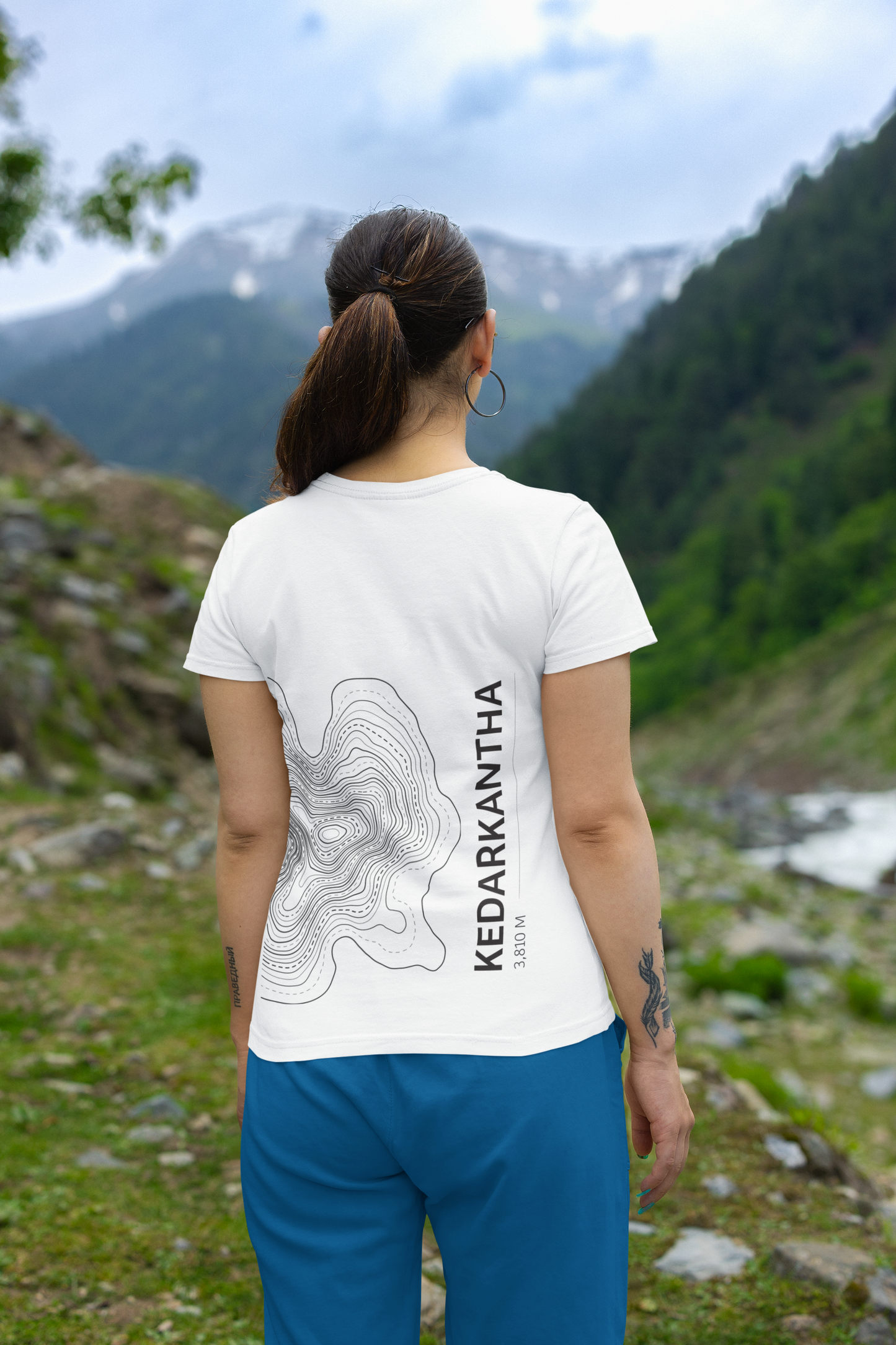 Kedarkantha Snow Expedition | T-Shirt | Round Neck