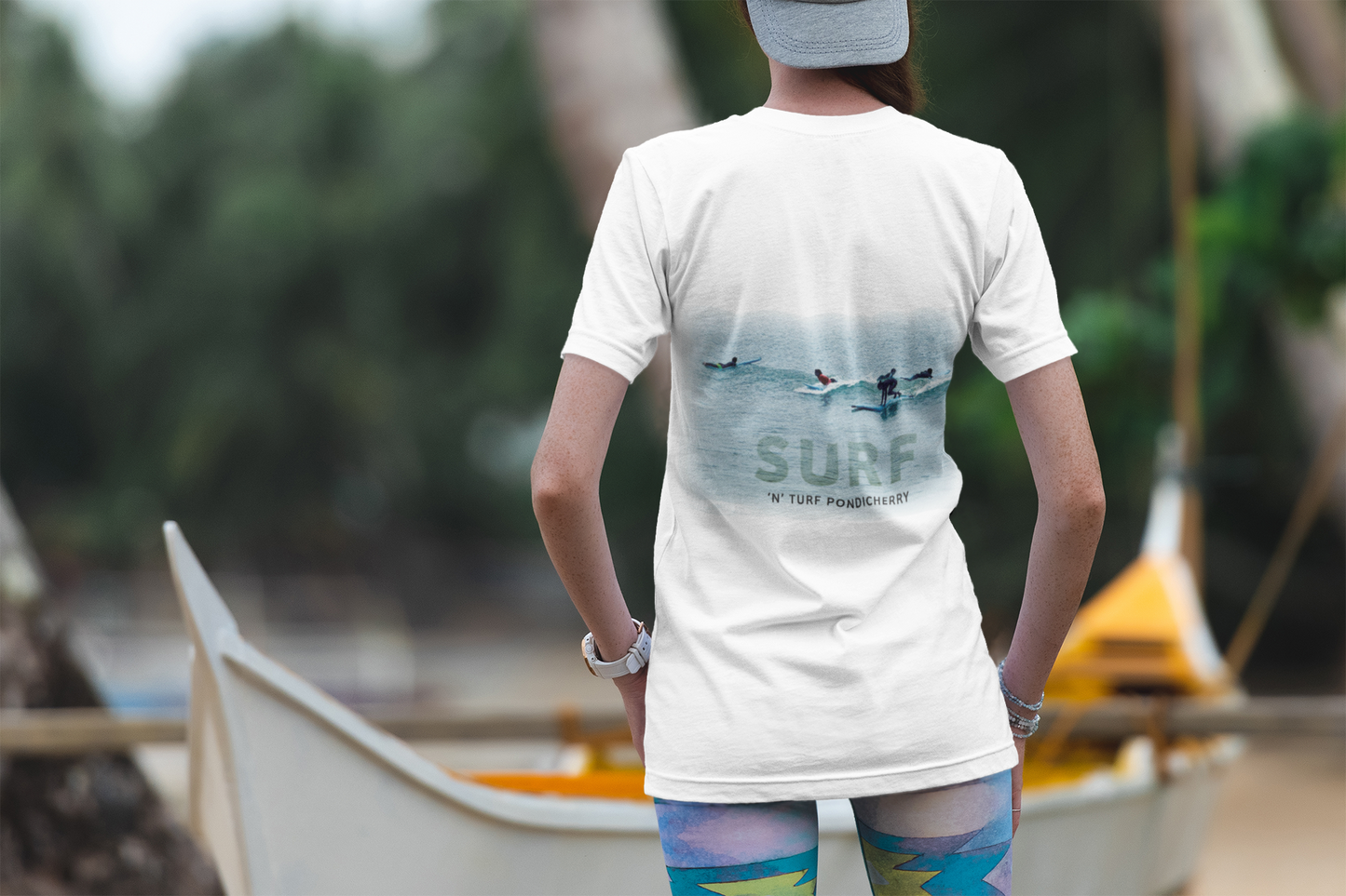 Surf n Turf - Pondicherry | T-Shirt | Round Neck
