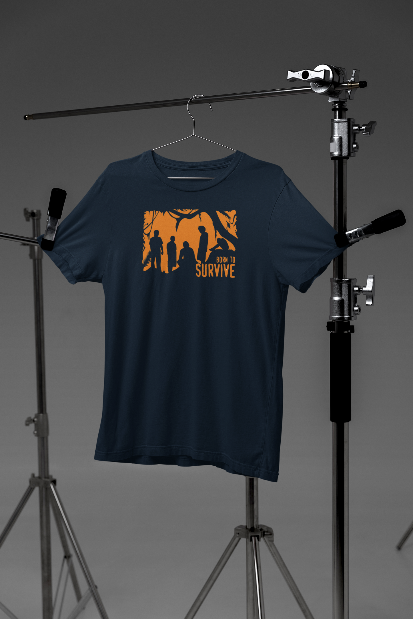 Born To Survive | T-Shirt | Round Neck