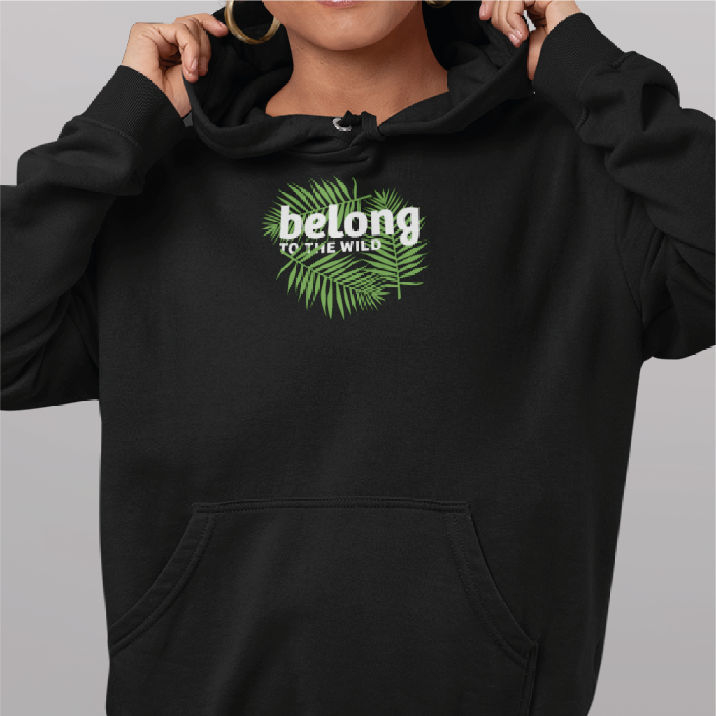 Belong To The Wild | Hoodie | Black