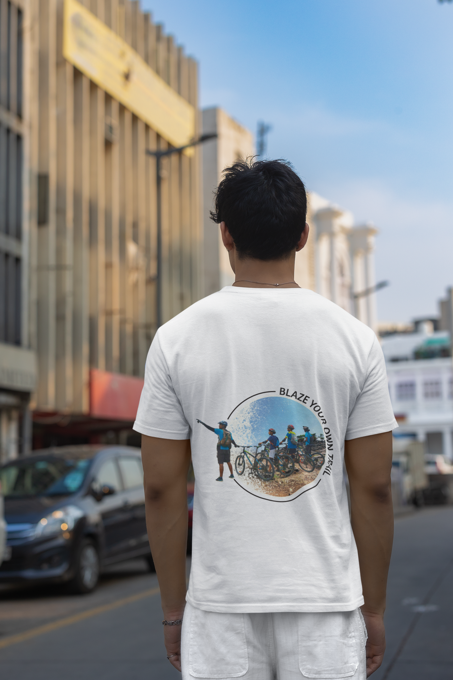 Coorg on Wheels | T-Shirt | Round Neck