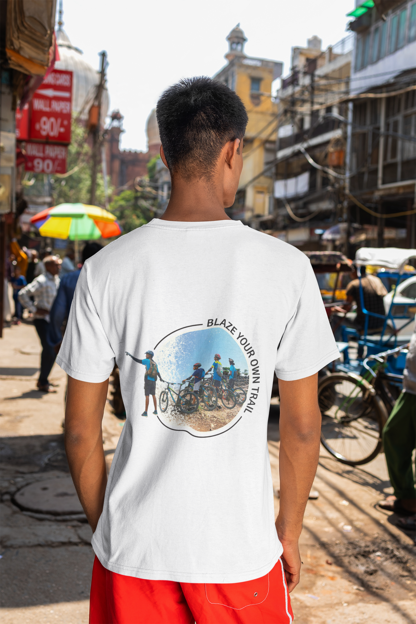 Coorg on Wheels | T-Shirt | Round Neck