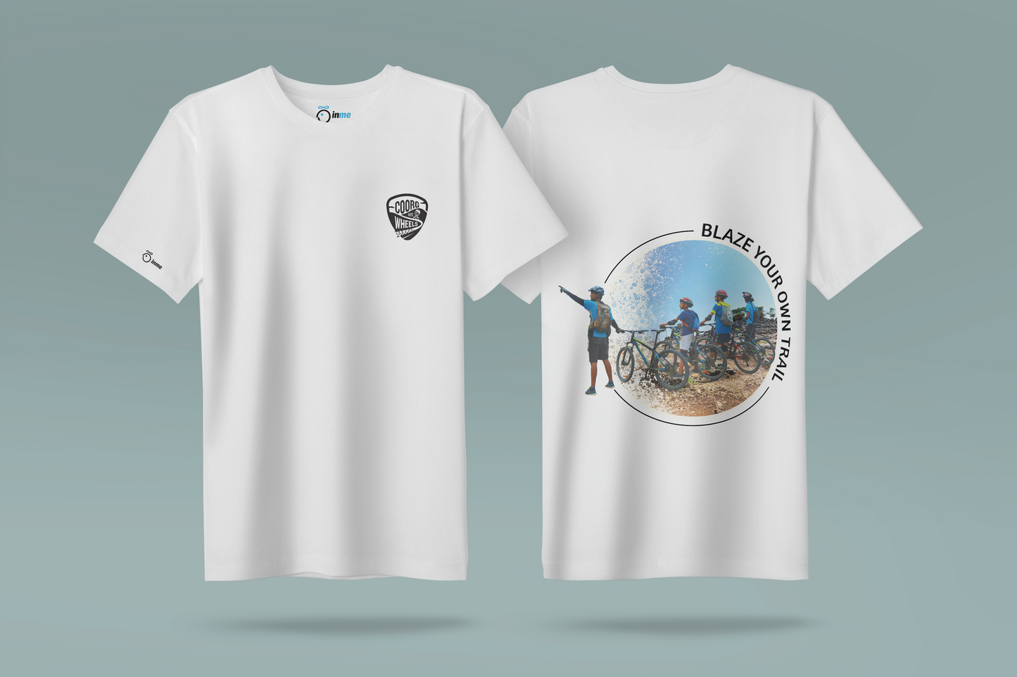 Coorg on Wheels | T-Shirt | Round Neck