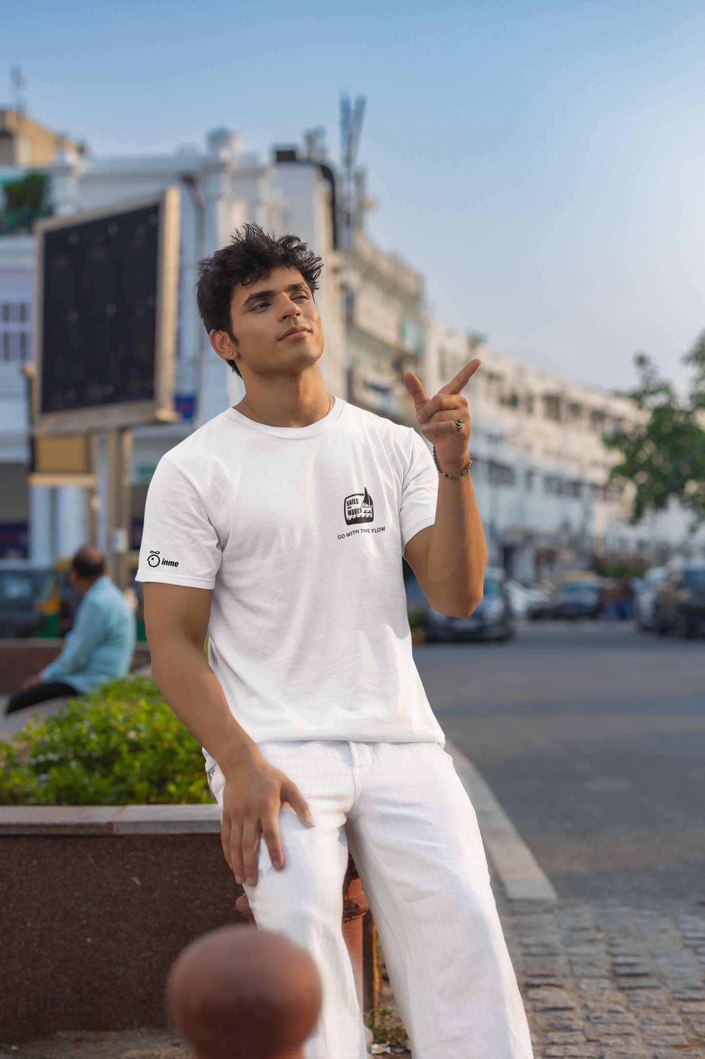 Sails & Waves - Pondicherry | T-Shirt | Round Neck