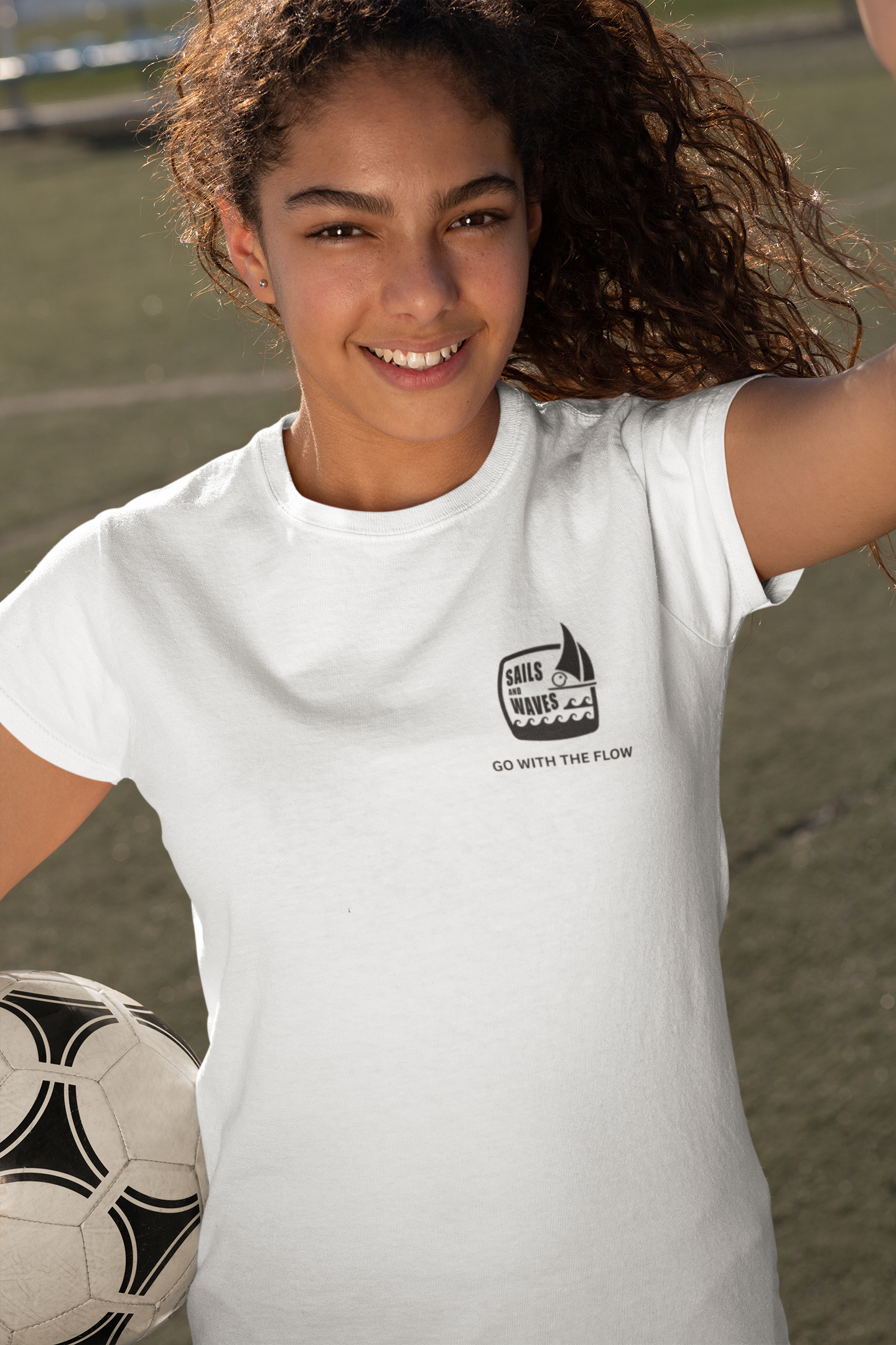 Sails & Waves - Pondicherry | T-Shirt | Round Neck