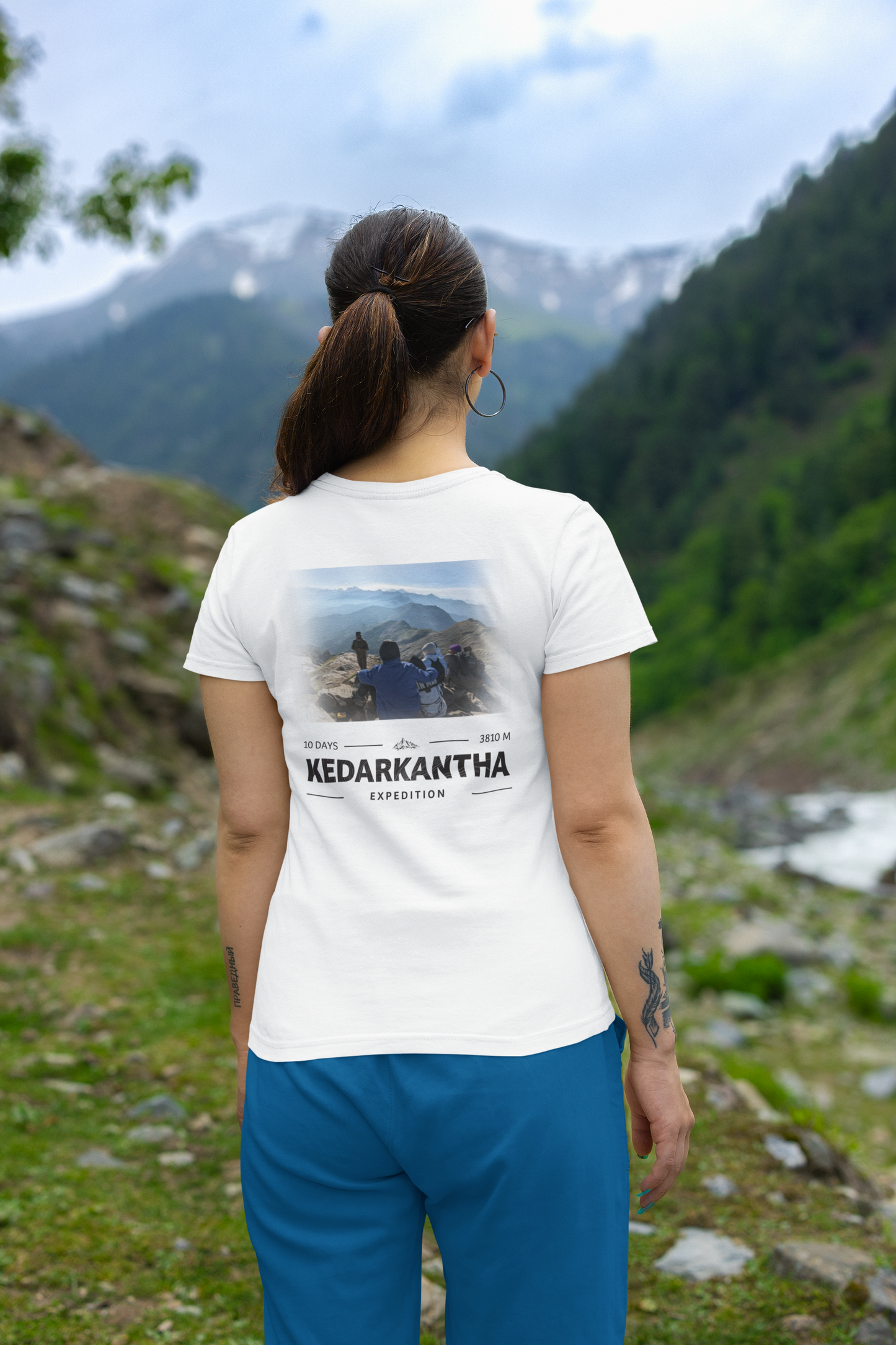 Kedarkantha Expedition | T-Shirt | Round Neck