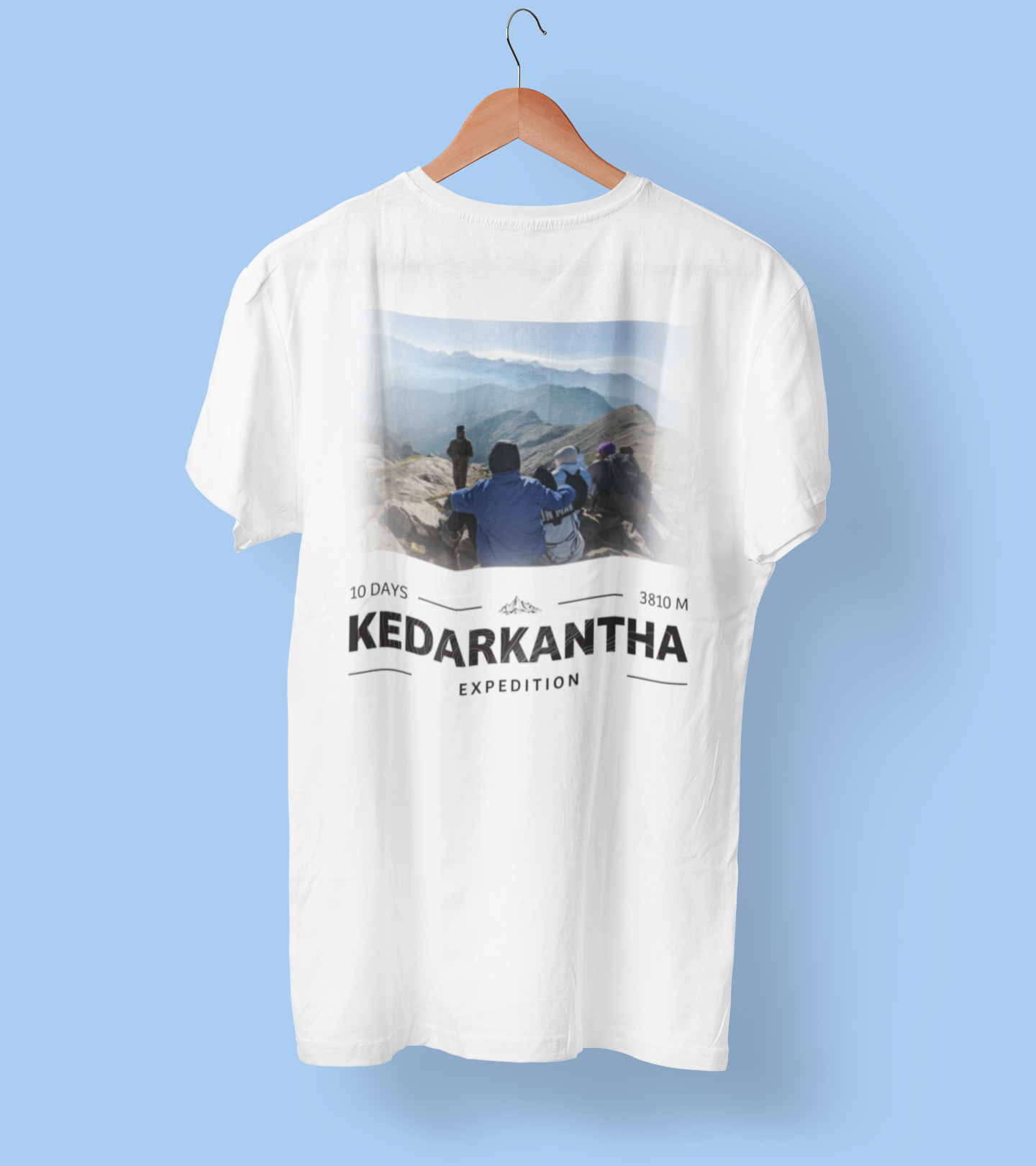Kedarkantha Expedition | T-Shirt | Round Neck