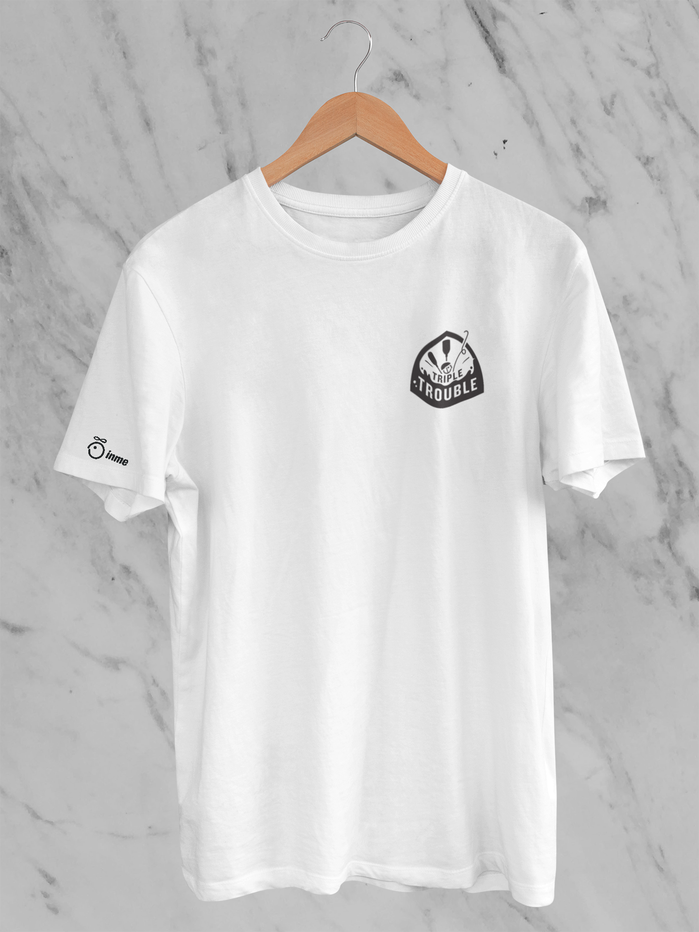 Triple Trouble | T-Shirt | Round Neck