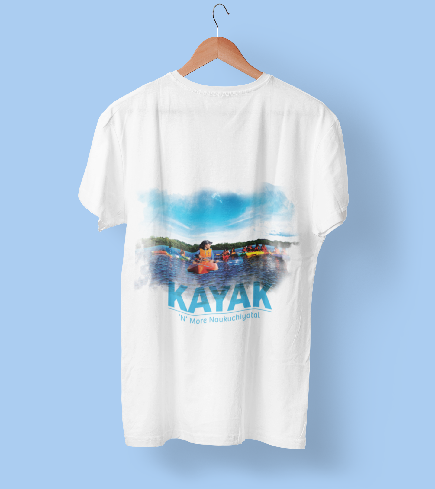 Kayak n More - Naukuchiatal | T-Shirt | Round Neck