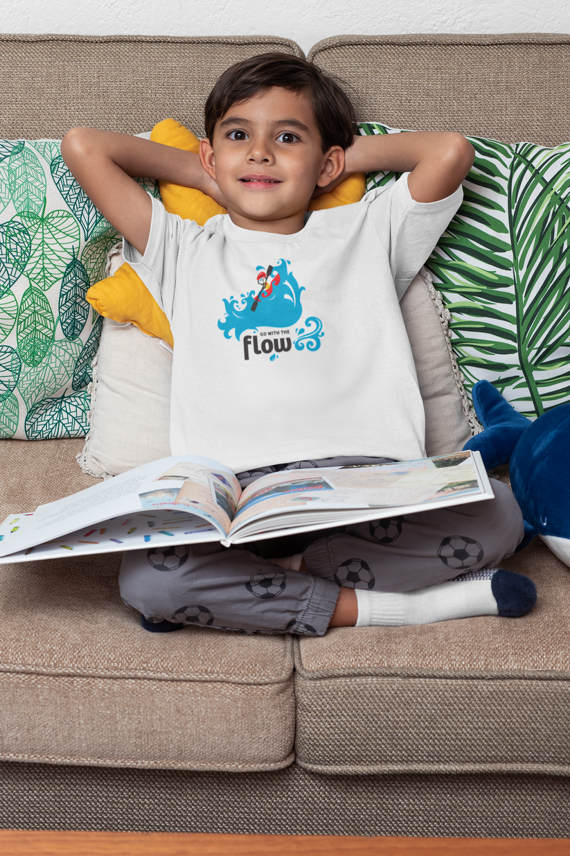 Go With The Flow | T-Shirt | Round Neck – Inme-Youreka Merch