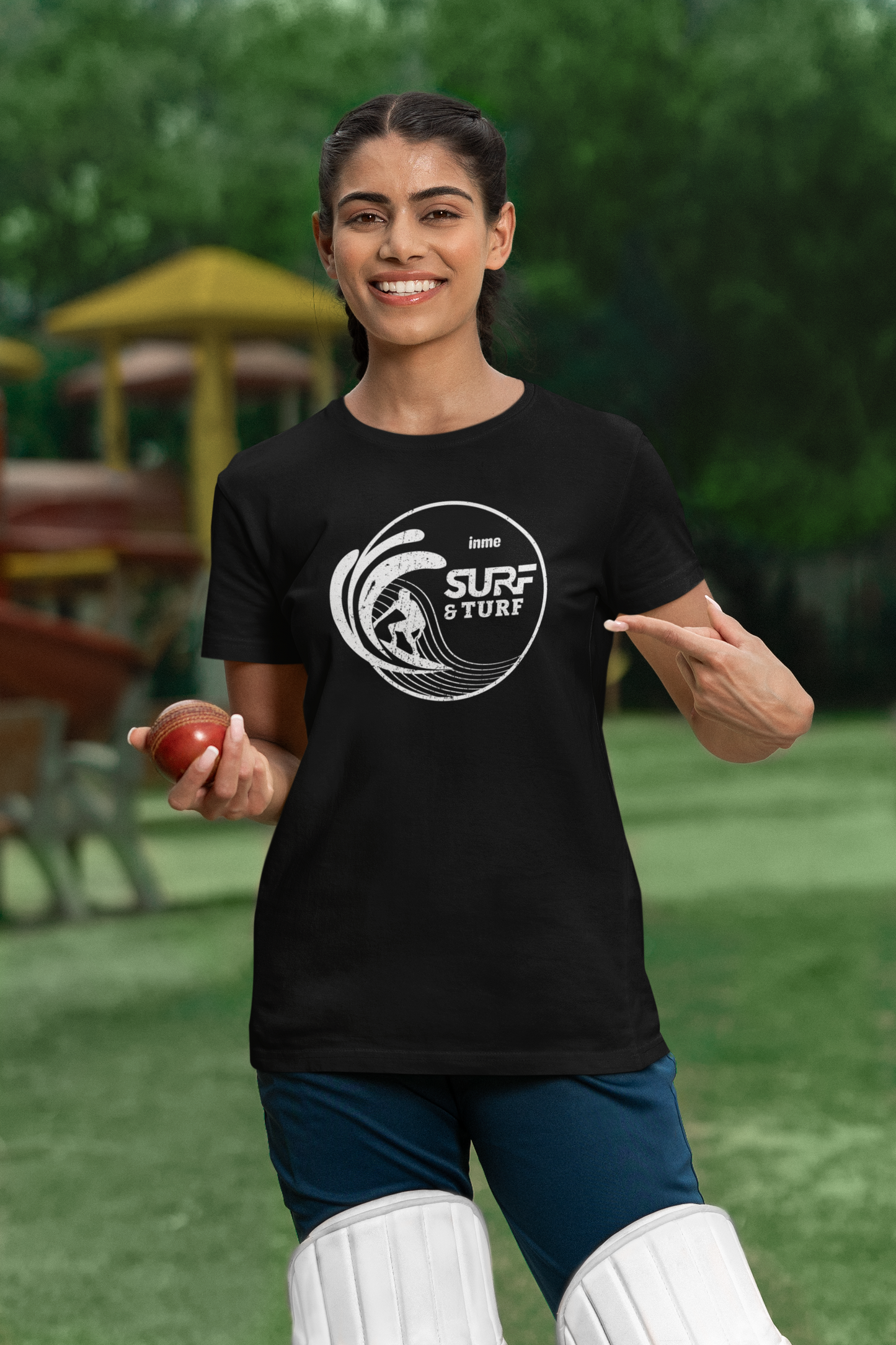Surf 'n' Turf - Pondicherry | T-Shirt | Round Neck